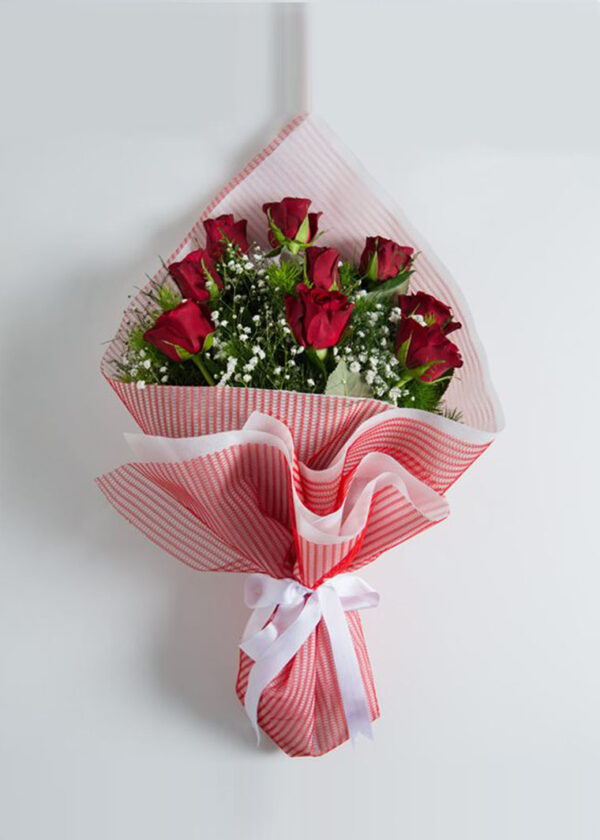 PROMO Ramo 9 Rosas Rojas Ecuatorianas