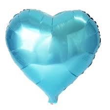 Globo Metalizado Corazón Mediano (Escoge tu color)
