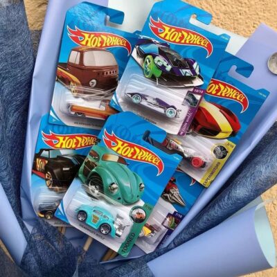 Ramo de 6 Hot Wheels en Bouquet
