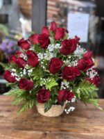 Canasta de 48 Rosas – Amor en su Máxima Expresión